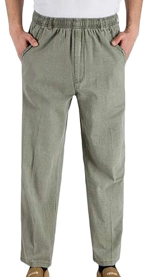 thin linen trousers