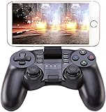 KINGAR Bluetooth Game Controller, PC Gamepad Joystick With Vibration Feedback for Android Phone/IOS/PC/PlayStation 3