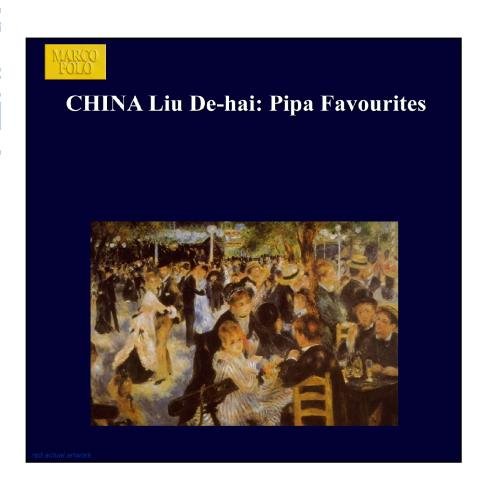 Liu de-Hai Plays Pipa Favourit en promo sur Amazon