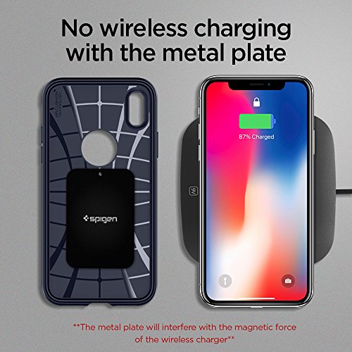 Spigen Kuel MP4P Metal Plates for Car Mount Phone Holder QNMP