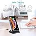 CHOETECH 15W Wireless Charger, Fast Wireless Charging Stand Compatible with Samsung Galaxy Note 10/S10/S10E/S9/Note 9/S8, iPhone Xs Max/XR/XS/X/8/8+, LG V30/V35/V40/G8 (No AC Adapter)