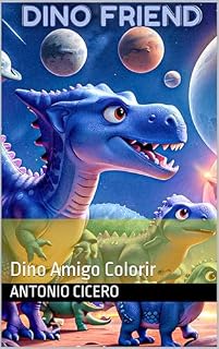 Livro Dino Friend: Dino Amigo Colorir
