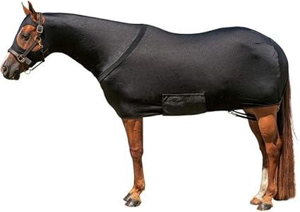 Amazon Com Ultraflex Full Body Horse Slicker With Zipper Black