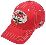 NHL Chicago Blackhawks Men's Angus Slouch Adjustable Hat, One Size, Red