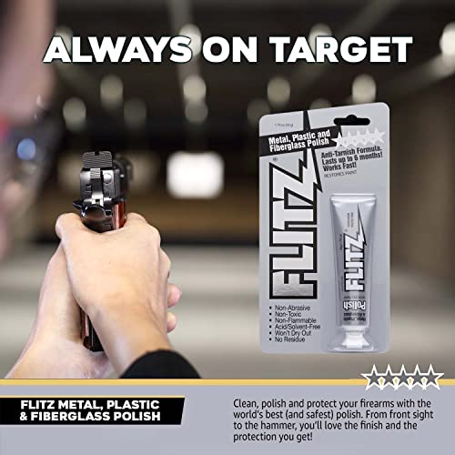 Flitz MultiPurpose Polish and Cleaner Paste for Metal, Plastic