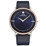 IBSO Men's Watches Super Slim Quartz Casual Wristwatch Ultra Thin Business Analog Wrist Watch