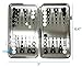 Oveelando Backgammon Magnetic Game Travel Case Outside with Black Leatherette for Kids and Family