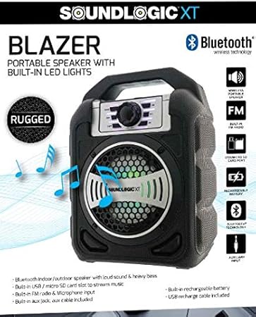 soundlogic blazer bluetooth speaker