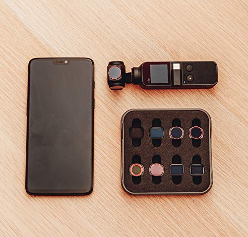 Freewell All Day - 4K Series - 8Pack ND4, ND8, ND16, Cpl, ND8/PL, ND16/PL, ND32/PL, ND64/PL Camera Lens Filters Compatible with DJI Osmo Pocket - Thumbnail 2
