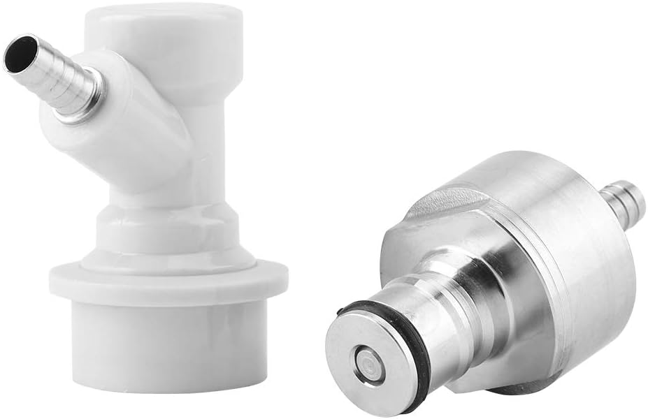 TOPINCN Carbonation Cap 304 Stainless Steel Carbonator With Liquid Ball Lock Disconnect 1/4" Barb Hot Homebrew Soda Water Carbonate Beer Soft Drinks - Image 5