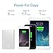 8000mAh Power Bank Portable Charger, iXCC Aluminum High Speed Compact External Battery Pack Charger for iPhone, iPad, Samsung Galaxy and More - Silver
