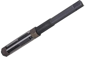 findmall Hand Reamer HSS 29.5-33.5mm/ 1-3/16-1-5/16 Inch Adjustable Hand Reamer Straight Flute Square End 6 Blades Reamer