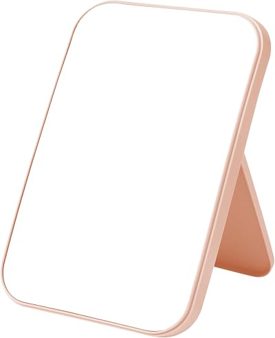 OSDUE Foldable Makeup Mirror 20x13.4 cm Portable Desk Vanity Mirror