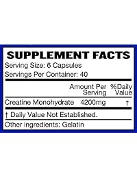 RAW – Pure de la barrica Creatine Monohydrate – Cápsulas – 240 MICRONIZED Pastillas – 700 mg – ver...
