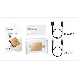 Samsung T5 Portable SSD 1TB - USB 3.1 External
