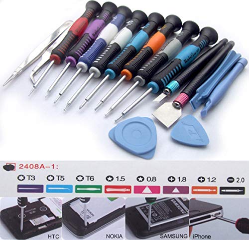 Newbuy Professional Universal PVC Screwdriver Repair Tool Kit with Opening Tools -16 in 1 Set Newbuy Professional Universal PVC Screwdriver Repair Tool Kit with Opening Tools -16 in 1 Set