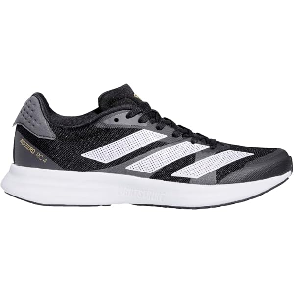 Amazon.com | adidas Adizero RC 4 Grey/White/Black 13 D (M) | Road