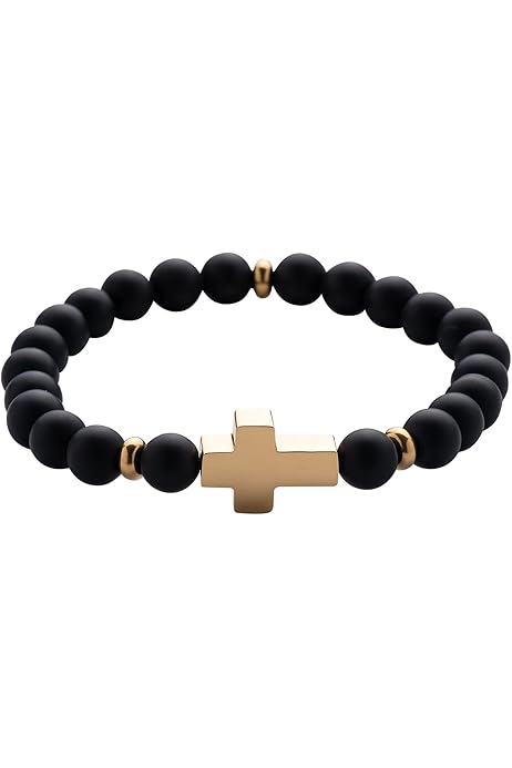 Pulsera Hombre Plata Pulsera TOUS Hombre Cordón Marrón Con Cruz