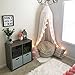 HEARTNICE Girls Bed Canopy Reading Nook Tent Dome Mosquito Net Hanging Decoration Indoor Game House for Baby Kids(White)