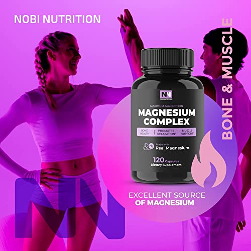 Magnesium Oxide Citrate Complex High Absorption NonGMO Gluten Soy