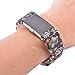 AIWELL for Fitbit Charge 2 Bands,Silicone Adjustable Replacement Sport Strap Printed Bands with Classic Buckle for Fitbit Charge2 HR,Fitbit Charge 2 Accessories Wristbands (Pattern-4, Small)