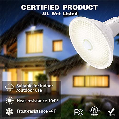 Sengled Outdoor Flood Light Bulbs Motion Activated, Motion Sensor Light