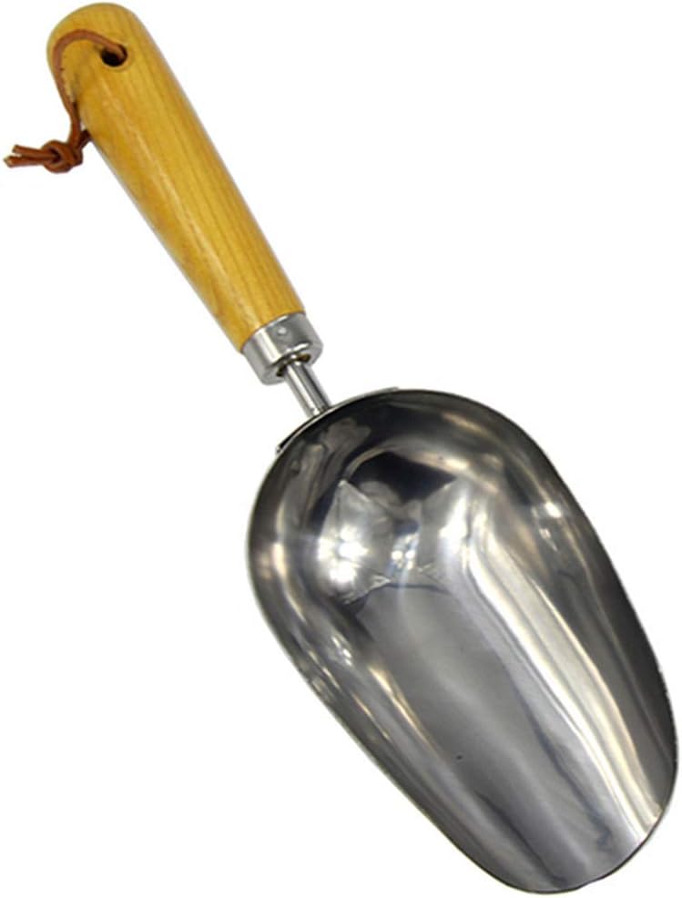 Stainless Steel Hand Scoop，Garden Hand Trowel Soil