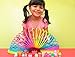 Kicko Jumbo Rainbow Coil Spring - 7 Inch Magic Toy Stretches Over 43 Feet - for Parties, Birthdays