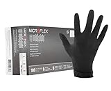 Microflex MK-296 Black Disposable Nitrile