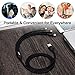 2Pack Multi Charging Cable 4ft JatilEr 3 Way Charger Cable Multi Charger Cable 3 in 1 USB Multi Cable Multiple Charger Cable Multi Charger Cord Compatible with Cell Phone Tablets and More