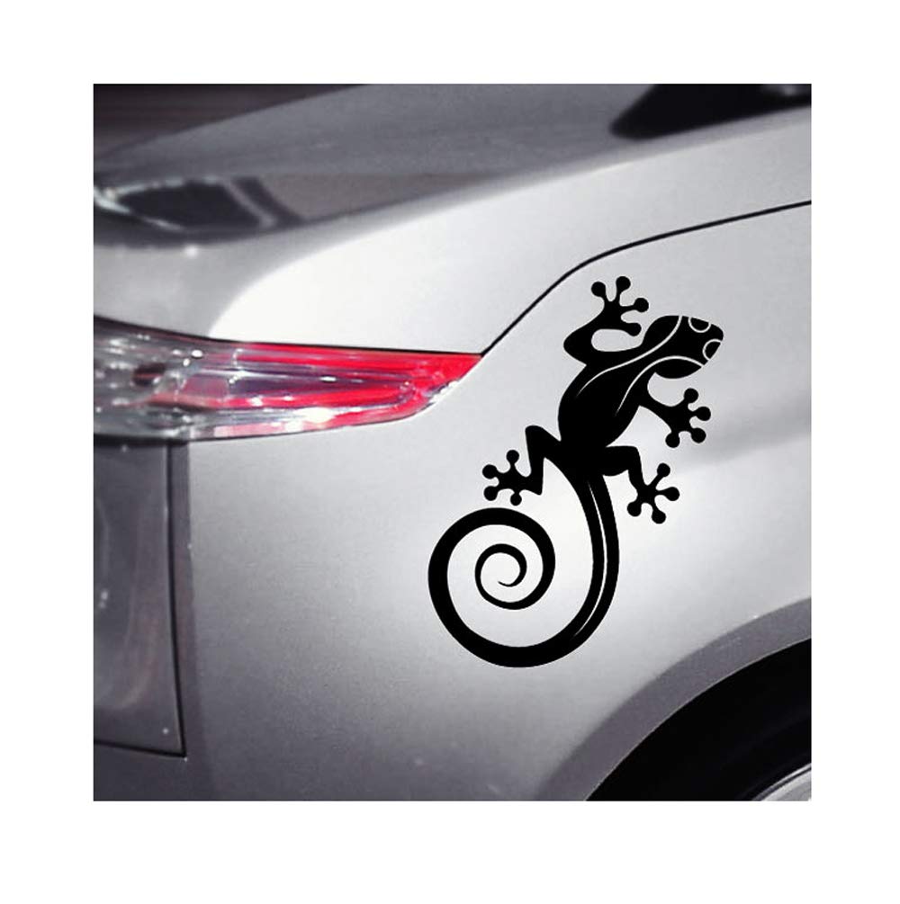 Ambiance-Live Lizard Gecko Wall Sticker for Your Car 16 x 20 cm Black