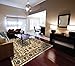 Large 5x8 Traditional Cream Rug Persian Area Rugs Dining Room Carpet Area Rugs 5x7 Clearance Under 50 (Medium 5'x8' Rug)