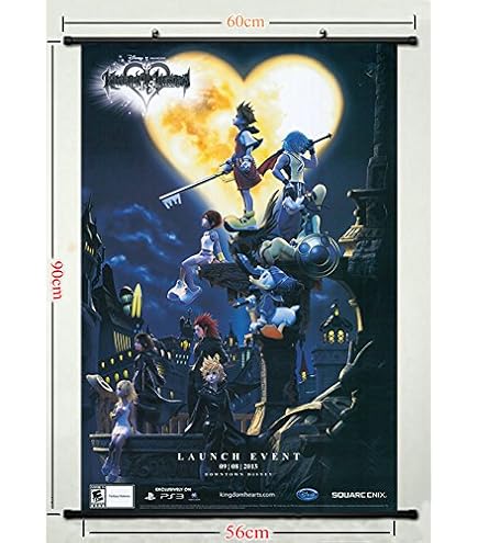 Amazon.com: Wall Scrolls 1 X Kingdom Hearts 2 Final Mix Game
