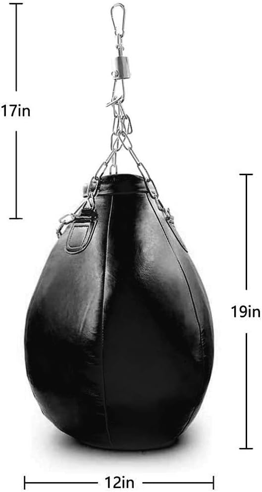 FUXIN Wrecking Ball Heavy Punching Bag, Uppercut Training Boxing Bag for MMA Muay Thai Fitness Training : Sports & Outdoors