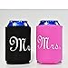 Honeymoon Survival Kit - Bride and Groom Cup Holders, Honeymoon Decision Dice and Do Not Disturb Door Hanger (Bundle of 3 Items)