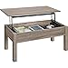 Gracelove Wood Lift-Top Coffee Table Computer book desk, Multiple Colors (Sonoma Oak)