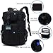 PRIMOCEAN Backpack 40L-50L, Insulated Cooler Bag, Hiking, Traveling, 17-inch Laptop, Camping, 3 in 1 Detachable, Waterproof, USB Port, Molle, Beach, Fishing, Hunting, Meal Prep Lunch Box (Black)