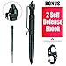 Multi-function Military Tactical Pen 4 in 1 Self Defense Device - Glass Breaker - DNA Collector with Ink Refill + BONUS. Aircraft Aluminum Tactical-Pens Self Defense & Survival Tool