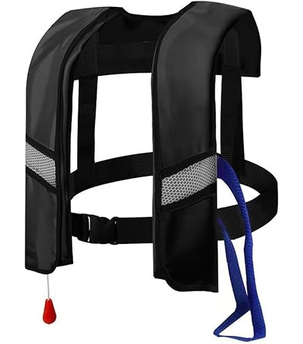 Top Safety Adult Life Jacket With Whistle Auto Version Inflatable