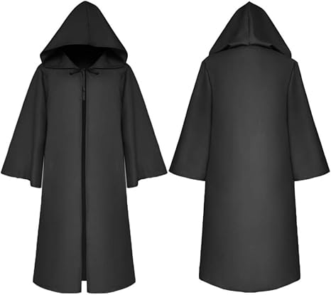 Amazon Hkh コスプレ マント 変装 黒 フード 衣装 コスチューム ハロウィン 肝試し グッズ Mサイズ コスプレ 仮装 通販