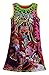 Fairy's Girls' Simple Multicolor Printed Monster High No Sleeve Mini Shift Dress, 1 7