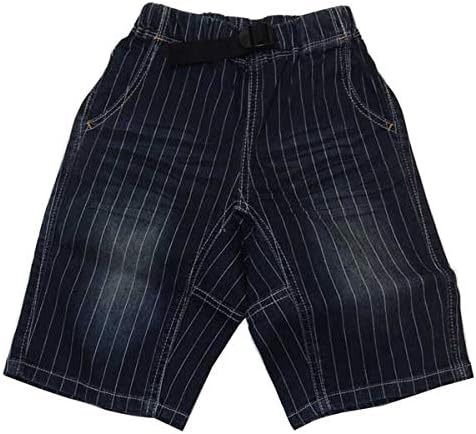 Amazon L Copeck エルコペック ストライプ柄 クライマーパンツ ハーフパンツ ネイビー C5027 100 160cm ショート パンツ ハーフパンツ 通販