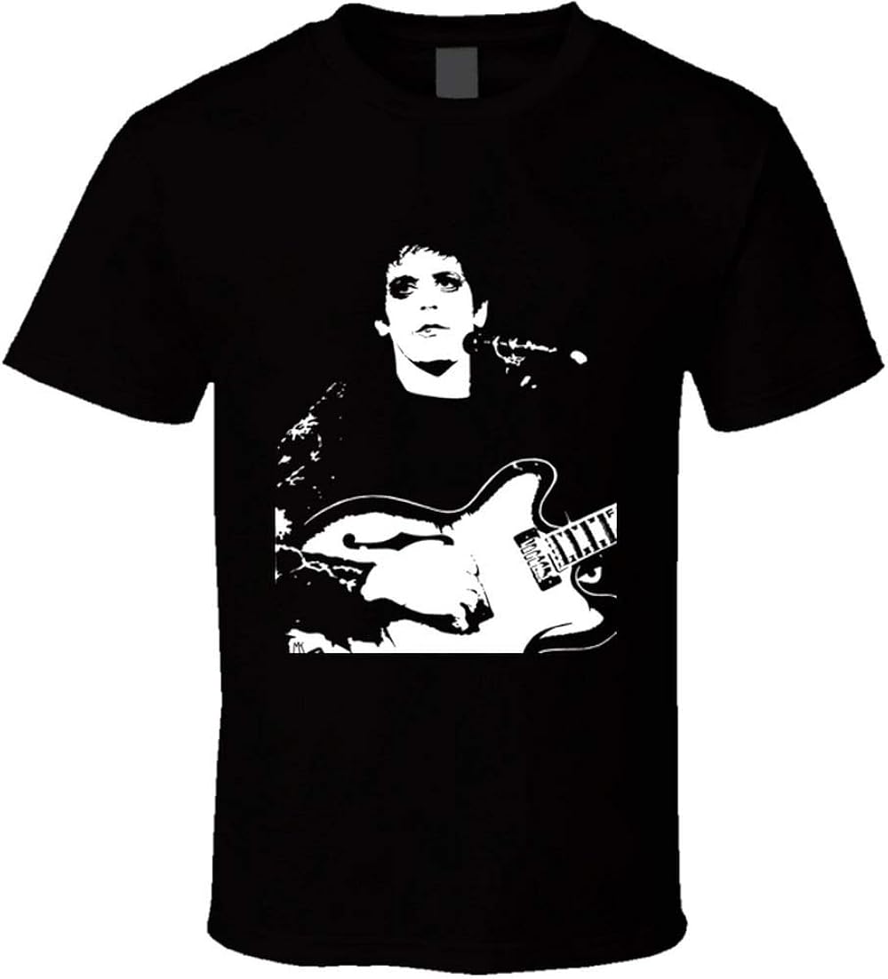 Lou Reed Rock and Roll TShirt Samt Underground Punk Rock Glam Rock T
