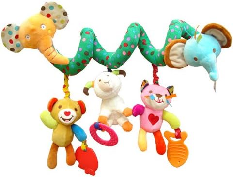 Chodx Baby Spiral Activity Toy, Elephant