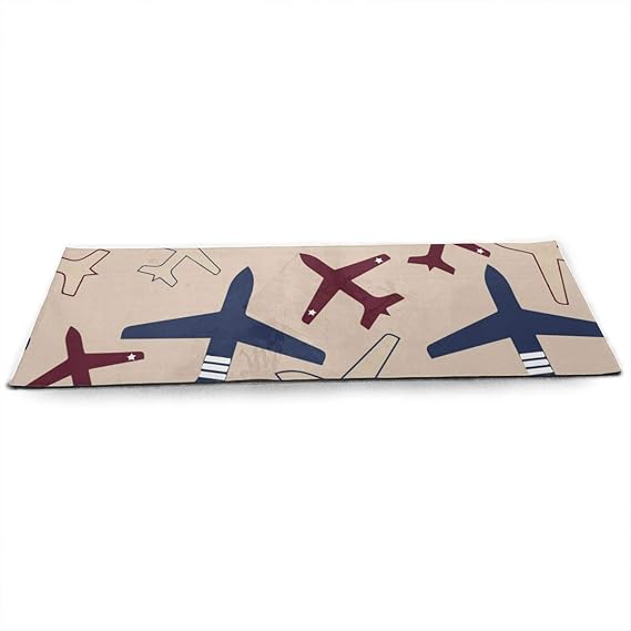 Aircraft Airplane Flying Yoga Mat Premium 5mm Print