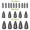PLUSINNO-Fishing-Accessories-Kit-241-Pcs-Including-Hooks-Bullet-Weights-Sinker-Rolling-Barrel-Bearing-Swivels-Connector-Fishing-Line-Beads-Fishing-Accessories-Set-With-Tackle-Box PLUSINNO-Fishing-Accessories-Kit-241-Pcs-Including-Hooks-Bullet-Weights-Sinker-Rolling-Barrel-Bearing-Swivels-Connector-Fishing-Line-Beads-Fishing-Accessories-Set-With-Tackle-Box