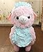 New Pink 45cm Arpakasso Alpacasso Alpaca Plush Toy Cafe Waiters and Maids