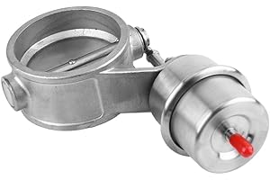 Exhaust Control Valve, Universal Car Exhaust Control Valve 2.5" Quick Exhaust Valve Fits 63mm D Pipe Vehicle Accessory(Close)