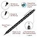 Universal Angularizer Ruler - Template Tool - Metal Multi-Angle Measurement Tool with Laser Engraving - Multifunction Pen - Black Aluminum Measuring Ruler Set for Carpenters Tilers Craftsmen DIY'ers