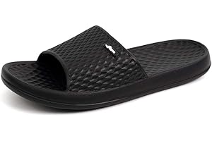 FUNKYMONKEY Womens Bathroom Shower Slippers Indoor Home Beach Non Slip Sandal